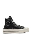 Converse tenisi Chuck Taylor All Star Lift femei, culoarea negru, A11160C
