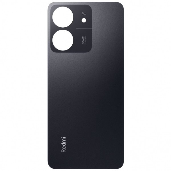 Capac Baterie Xiaomi Redmi 13C, Negru (Midnight Black), Service Pack 1610111001475A