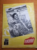 Revista flacara 11 iulie 1959-articol si foto loc. tandarei,delta dunarii