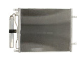 Condensator climatizare Nissan Micra, 06.2005-06.2010, Note, 03.2006-05.2013, motor 1.5 dci, diesel, cutie manuala, full aluminiu brazat, 495(445)x39, SRLine