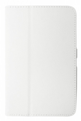 Husa tip carte alba cu stand pentru Samsung Galaxy Tab 2 P3100 / P3110 foto