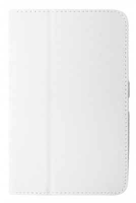 Husa tip carte alba cu stand pentru Samsung Galaxy Tab 2 P3100 / P3110 foto