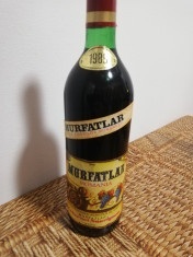 Sticla de vin cabernet sauvignon murfatlar - 1985 foto