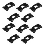 Set 10 clipsuri ornament Mercedes Clasa C (W202), Clasa Clk (C208) 06.97-02.03, Clasa E (W210), Clasa Slk (R170) 09.96-10.04, ornamente praguri exter, Rapid
