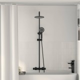 vidaXL Set de sistem de duș termostatic Brass și oțel inoxidabil 42028281