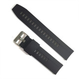 Cumpara ieftin Curea pentru ceas Neagra din Silicon - 20mm, 22mm, Time Veranda