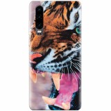 Husa silicon pentru Huawei P30, Angry Tiger Teeth Fresh