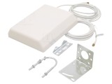 Antena Albă SMA 50W 600-2700MHz 3m 14dBi RG58