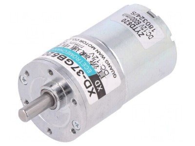 Motor DC cu Transmisie 12V 2.19A Ax Crestat 100:1 foto