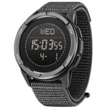 Cumpara ieftin Smartwatch North Edge Alps, Negru, Ecran FSTN, Compas, Cronograf, Urmarire Pasi Calorii, Timp Exercitiu, Mod Metronom, Baterie CR2430, Carcasa Fibra d