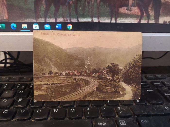 Peisagiu la C&acirc;ineni de V&acirc;lcea, circulație 15 iun. 1911, 205