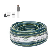 Furtun BLUEBOS PLUS, 1/2 inchi, 20m, cu set duze, insertie, Micul Fermier, GF-2122