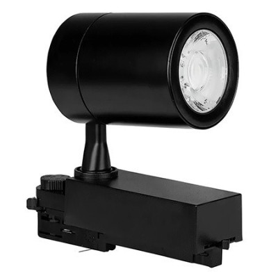 Corp iluminat led 35w tracklight 4000k alb neutru - negru foto