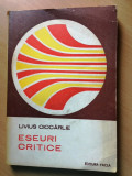 Eseuri Critice-Livius Ciocarlie