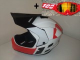 Cumpara ieftin Casca Moto Atv Cross Enduro Downhill + Ochelari 100% ,marimi disponibile L,XL si XXL