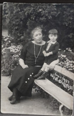 1925 foto 2 tip CP atelier Herscovici &amp;amp; Beck / T&amp;acirc;rgu Neamț / Baile Baltatesti foto