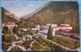 Carte postala, Baile Herculane, Cazinoul si Parcul, 1932