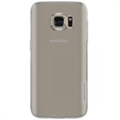 Husa protectie pentru Samsung Galaxy S7, Fumuriu, Slim, folie de protectie gratis foto