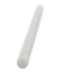 Baton silicon cu sclipici 11mm 20cm - Argintiu (Gri)