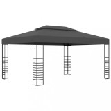 VidaXL Pavilion, antracit, 3 x 4 m