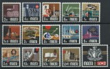 MALTA 1973 ASPECTE DIN VIATA CONTEMPORATA , SERIE COMPLETA NESTAMPILATA