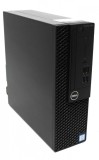 Dell, OPTIPLEX 3060, Intel Core i7-8700T, 3.40 GHz, HDD: 256 GB SSD, RAM: 8 GB, video: Intel HD Graphics 630; SFF