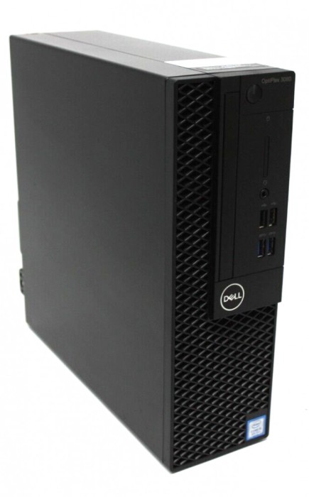Dell, OPTIPLEX 3060, Intel Core i7-8700T, 3.40 GHz, HDD: 256 GB SSD, RAM: 8 GB, video: Intel HD Graphics 630; SFF