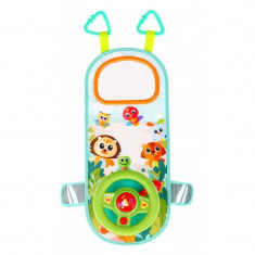 Jucarie interactiva, Hola Toys, Volan, Cu melodii si sunete, Cu oglinda, Multicolor