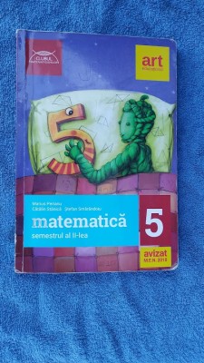 MATEMATICA CLASA A V A SEMESTRUL II - PERIANU ,SMARANDOIU ,STANICA foto