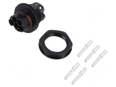 Conector Alimentare AC Tată 8mm2 Terminal Şurub foto