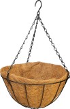 Ghiveci suspendat Strend Pro cu fibra de cocos si lant, 30 cm