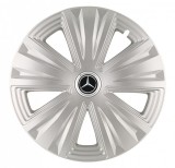 Cumpara ieftin Set 4 capace roti pentru Mercedes, model Glory Gray, R15