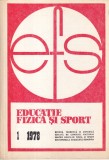 Cumpara ieftin Revista Educatie Fizica si Sport nr. 1 din 1978, carte sport, 64 pagini, 16x24 cm, stare buna, limba romana