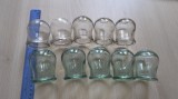 Cumpara ieftin LOT 10 VENTUZE VECHI DIN STICLA PENTRU MEDICINA TRADITIONALA