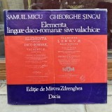 Elementa linguae daco-romanae sive valachicae - Samuil Micu, Gheorghe Sincai (cu semnatura Dragos Morarescu)