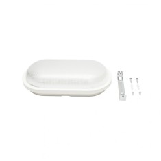 Aplica led ovala pentru exterior 18W, 6500K IP65
