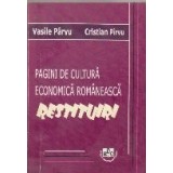 Pagini de cultura economica romaneasca