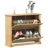 VidaXL Dulap pantofi &quot;Corona&quot;, 99x32x85 cm, lemn masiv de pin 4002785