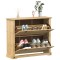 vidaXL Dulap pantofi &quot;Corona&quot;, 99x32x85 cm, lemn masiv de pin 4002785