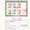 DB1 Taiwan Foaie prez Prima Zi 1966 Mi. 610-614 617 Fauna Pasari Gaste