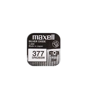 Baterie ceas Maxell SR626SW V377 SR66 1.55V oxid de argint 1buc foto