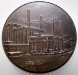 5.296 MEDALIE SOCIETE INTERCOMMUNALE BELGE D'ELECTRICITE 1901-1951 FISCH, Europa