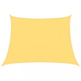 Cumpara ieftin Panza parasolar, bej, 4/5x3 m, HDPE, 160 g/m&sup2;