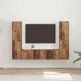 vidaXL 3 pcs Lemn Vechi 3409112