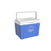 Lada frigorifica portabila 20L pentru picnic si camping, alb-albastru, Perfect Home