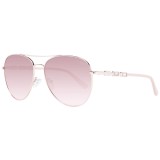 Ochelari de Soare Damă Guess GF6143 5928F, Plastic, Bej