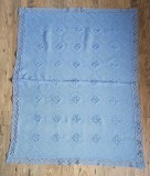 FATA DE MASA VINTAGE DIN AMESTEC, BUMBAC SI MATERIAL SINTETIC CU MARGINI CROSET