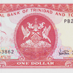 Bancnota Trinidad & Tobago 1 Dolar (1985) - P36d UNC