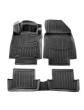 Set covorase auto din cauciuc tip tavita pentru Renault Clio IV (2012-2019)