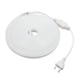 Banda LED Neon Flex 5m, 6500K, 8-10W/m, IP67, 220V, Alb Rece, Rezistenta la apa, Interior/Exterior, Iluminare Decorativa